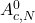A_{c,N}^0