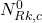N_{Rk,c}^0