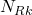N_{Rk}