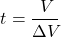 \[t_{службы} = \frac{V_{материала}}{\Delta V_{износ}}\]